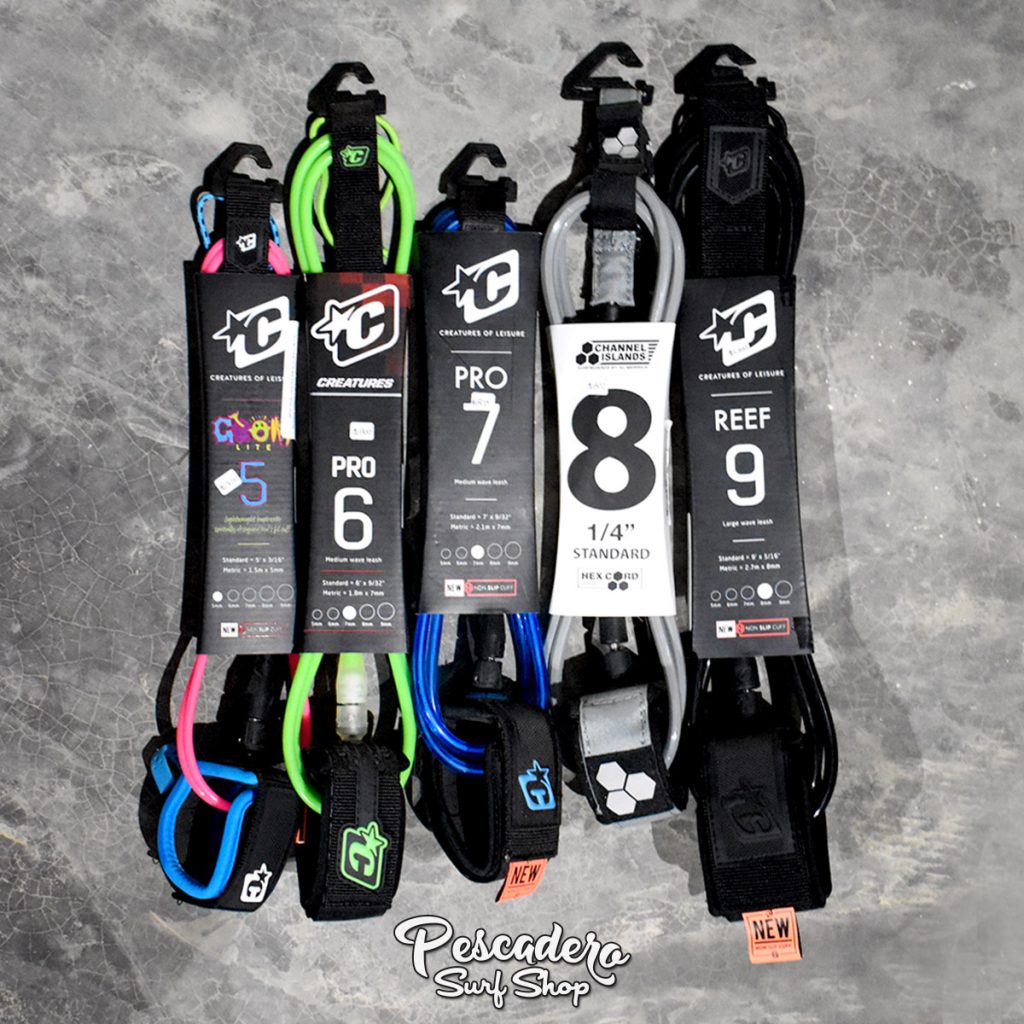 Surfboard Leashes Pescadero Surf Shop